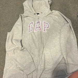 A Women’s GAP zip-up hoodie
